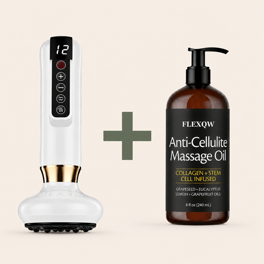 U-Glow™ Cupping Massager & Oil
